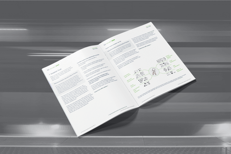 Navigating the Telecommunications Security Act (TSA) with Duo open hard copy with chart