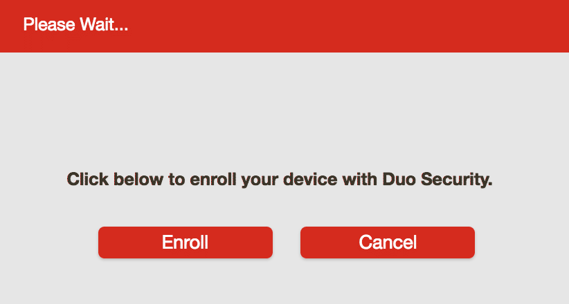 LastPass Duo Setup Enroll